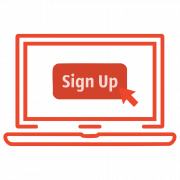 Sign up icon